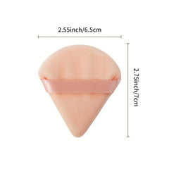 8pcs Triangle Powder Puffs for Loose Powder Mineral Soft Foundation Sponge