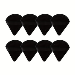 8pcs Triangle Powder Puffs for Loose Powder Mineral Soft Foundation Sponge