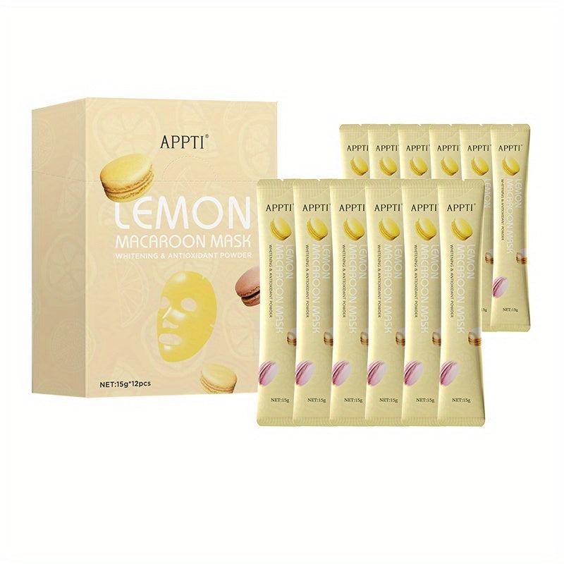 Macaron Jelly Mask Vanilla Matcha Lemon Grape Scented Pore Removal