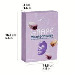 Macaron Jelly Mask Vanilla Matcha Lemon Grape Scented Pore Removal