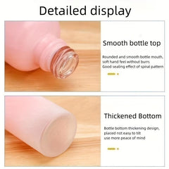Frosted Glass Dropper Bottle Gradient Pink Essential Dropper Vials