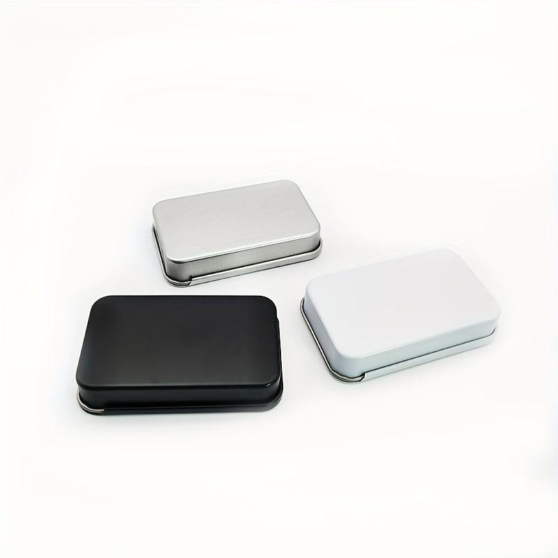 Set of 3 Metal Candy Boxes for Small Items Storage & Travel - Halloween Supplies