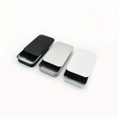 Set of 3 Metal Candy Boxes for Small Items Storage & Travel - Halloween Supplies