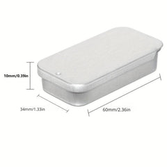 Set of 3 Metal Candy Boxes for Small Items Storage & Travel - Halloween Supplies