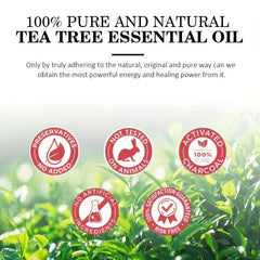 Tea Tree Essential Oil 100% Natural Organic for Skin Care