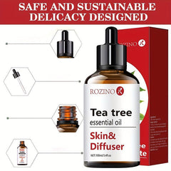 Tea Tree Essential Oil 100% Natural Organic for Skin Care