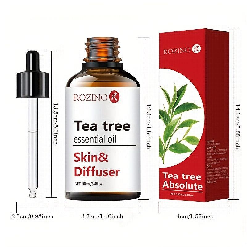 Tea Tree Essential Oil 100% Natural Organic for Skin Care