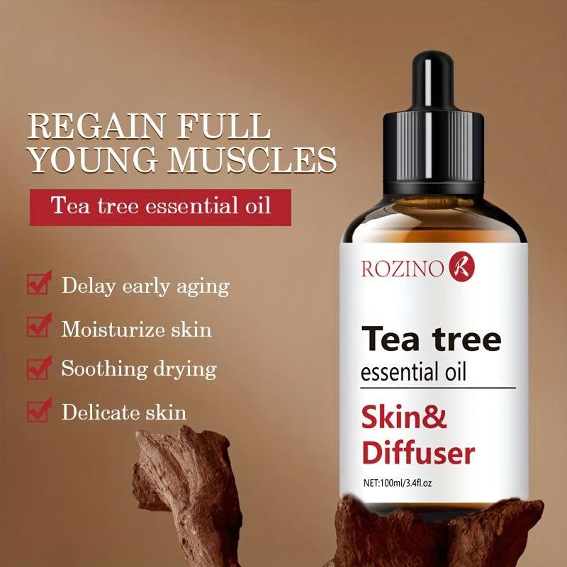 Tea Tree Essential Oil 100% Natural Organic for Skin Care