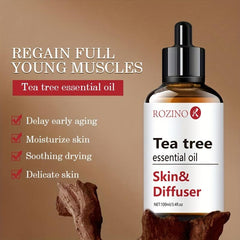 Tea Tree Essential Oil 100% Natural Organic for Skin Care