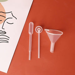 3pcs Perfume Refill Tool Kit Funnel Squeeze Dropper Pump Head
