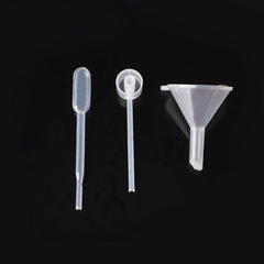3pcs Perfume Refill Tool Kit Funnel Squeeze Dropper Pump Head