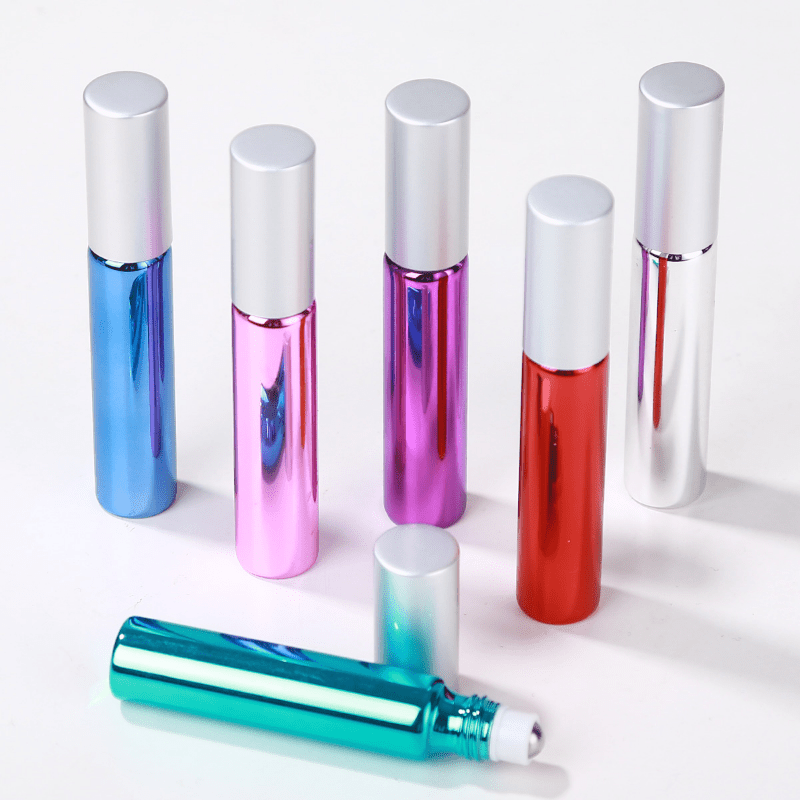 10ml Colored Roller Bottles Small Sample Vials Container