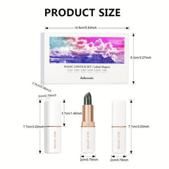 6-Pack Temperature Changing Lip Balm Set