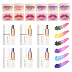 6-Pack Temperature Changing Lip Balm Set