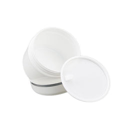 30pcs 10ml Cosmetic Jars with Liners and Lids for Creams Lotions Lip Balm