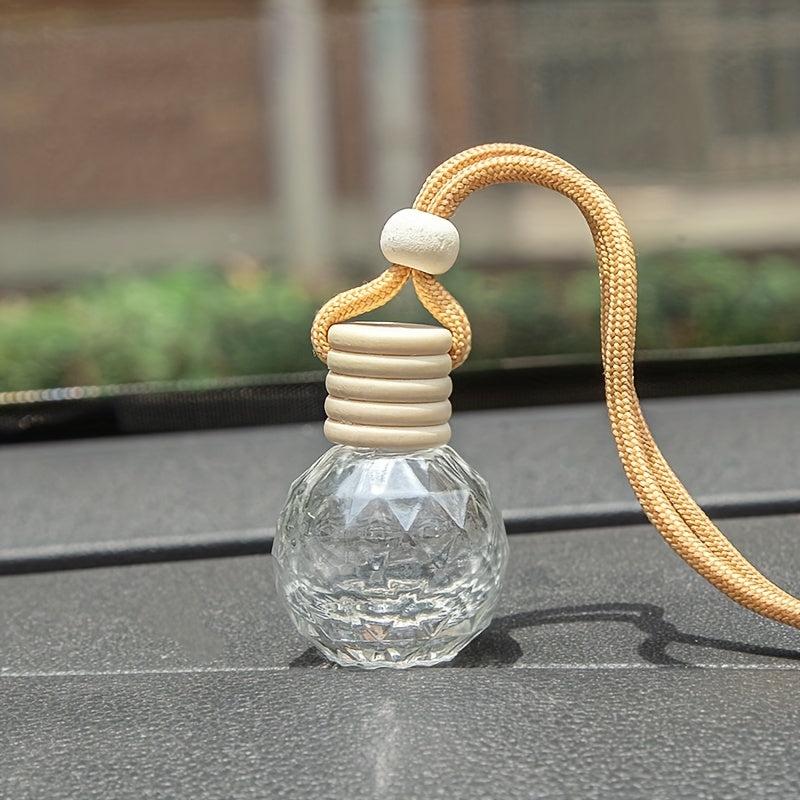 Car Air Freshener Perfume Bottle Empty Hanging Car Diffuser Bottle