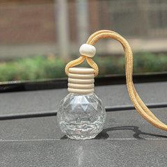 Car Air Freshener Perfume Bottle Empty Hanging Car Diffuser Bottle