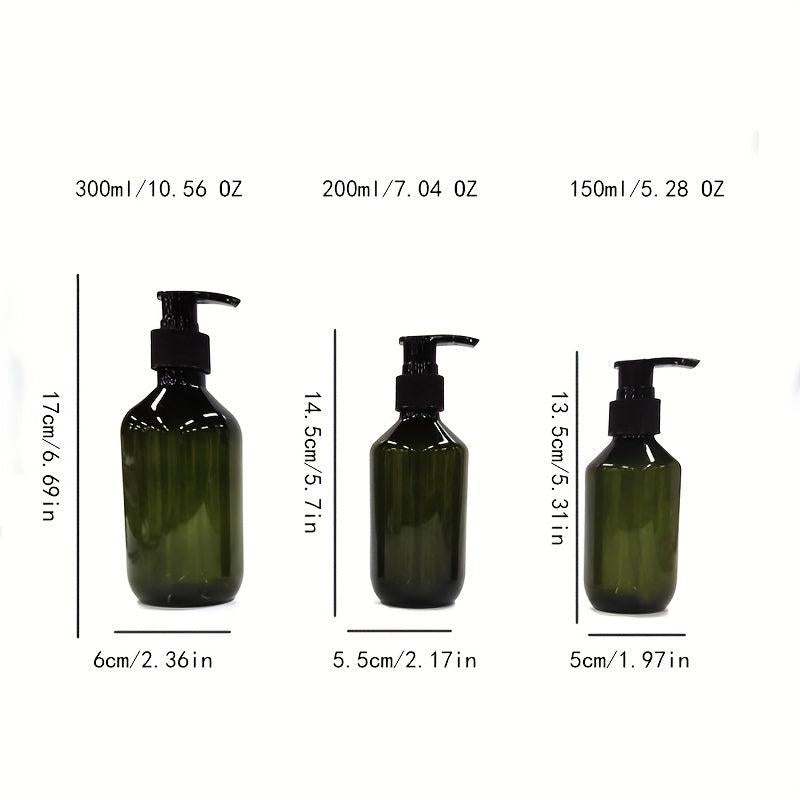 Portable Pump Bottles 300ml 200ml for Shampoo Lotion