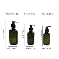 Portable Pump Bottles 300ml 200ml for Shampoo Lotion