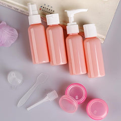 8Pcs Travel Bottle Set Leak Proof Refillable Toiletry Container