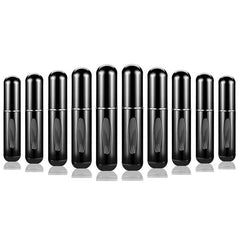 10PCS 5ml Perfume Atomizer Mini Aluminum Spray Bottle