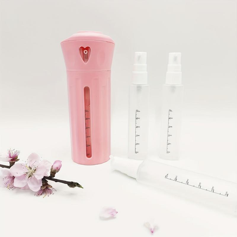 4-In-1 Travel Dispenser Lotion Shampoo Gel Set