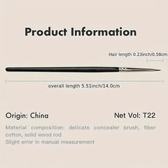 Fine Concealer Eyeliner Lacrimal Brush Set