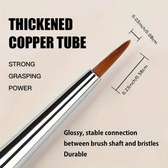 Fine Concealer Eyeliner Lacrimal Brush Set