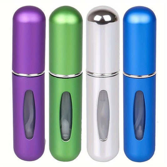 4PCS Mini Portable Refillable Perfume Bottle for Travel 5ml