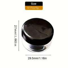 35pcs 5g Sample Containers With Lids for Makeup Lotion Eye Shadow
