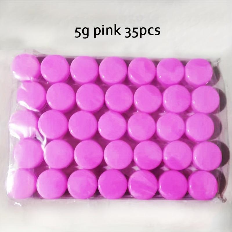 35pcs 5g Sample Containers With Lids for Makeup Lotion Eye Shadow