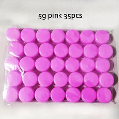 35pcs 5g Sample Containers With Lids for Makeup Lotion Eye Shadow