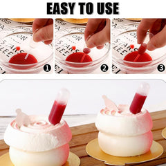 100PCS Plastic Squeeze Transfer Pipettes Mini Straws Liquid Transfer Pipettes