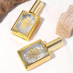 15ml Portable Perfume Spray Bottle - Square Glass Atomizer