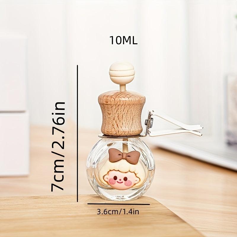 Empty Essential Diffuser Refillable Bottle Car Air Freshener Vent Clip