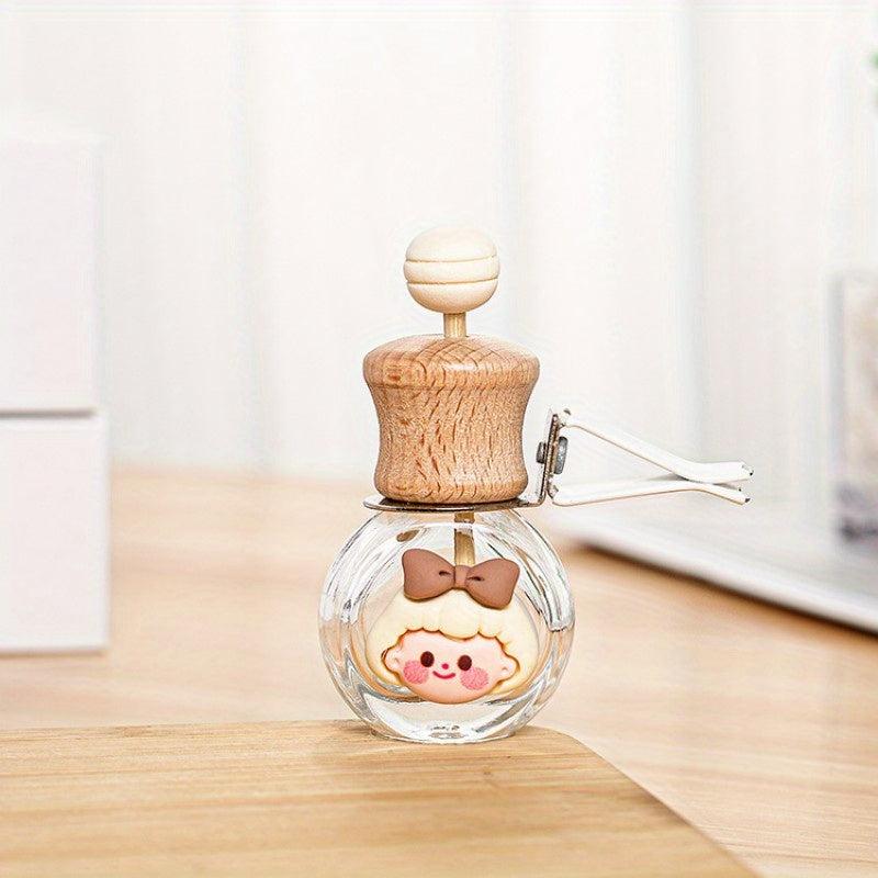 Empty Essential Diffuser Refillable Bottle Car Air Freshener Vent Clip
