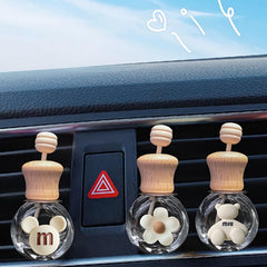 Empty Essential Diffuser Refillable Bottle Car Air Freshener Vent Clip