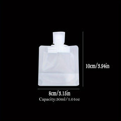 Travel Makeup & Skincare Packing Bag 30ml 50ml 100ml