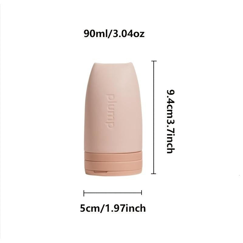 1pc Silicone Travel Bottle Leak Proof for Toiletries Squeezable