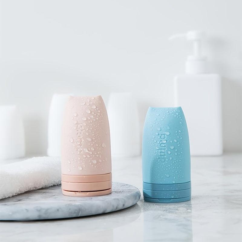 1pc Silicone Travel Bottle Leak Proof for Toiletries Squeezable