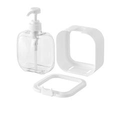 Clear Hand Sanitizer Dispenser Bottle Household Soap Shampoo Container