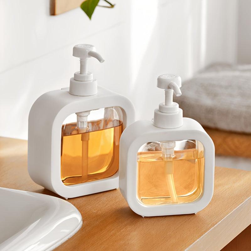 Clear Hand Sanitizer Dispenser Bottle Household Soap Shampoo Container