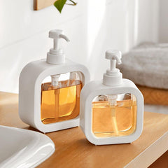 Clear Hand Sanitizer Dispenser Bottle Household Soap Shampoo Container