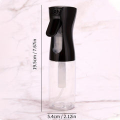 Refillable Fine Mist Sprayer for Curly Hair 8oz