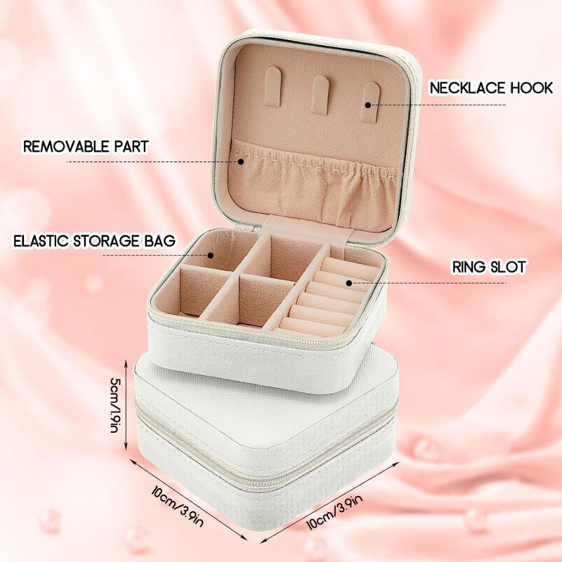 Travel Jewelry Case Small Jewelry Box Mini Storage Organizer