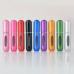 Portable Refillable Perfume Bottle 5ml Travel Friendly Scent Pump