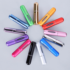 Portable Refillable Perfume Bottle 5ml Travel Friendly Scent Pump