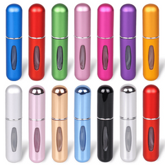 Portable Refillable Perfume Bottle 5ml Travel Friendly Scent Pump