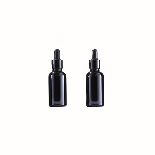 2pcs Glass Dropper Bottles Essential Perfume Aromatherapy Makeup Containers