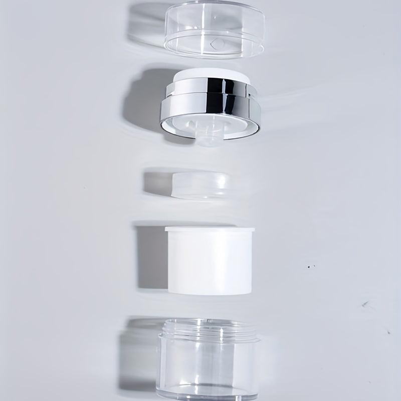 Acrylic Cream Jar Vacuum Bottle Airless Cosmetic Container Refillable